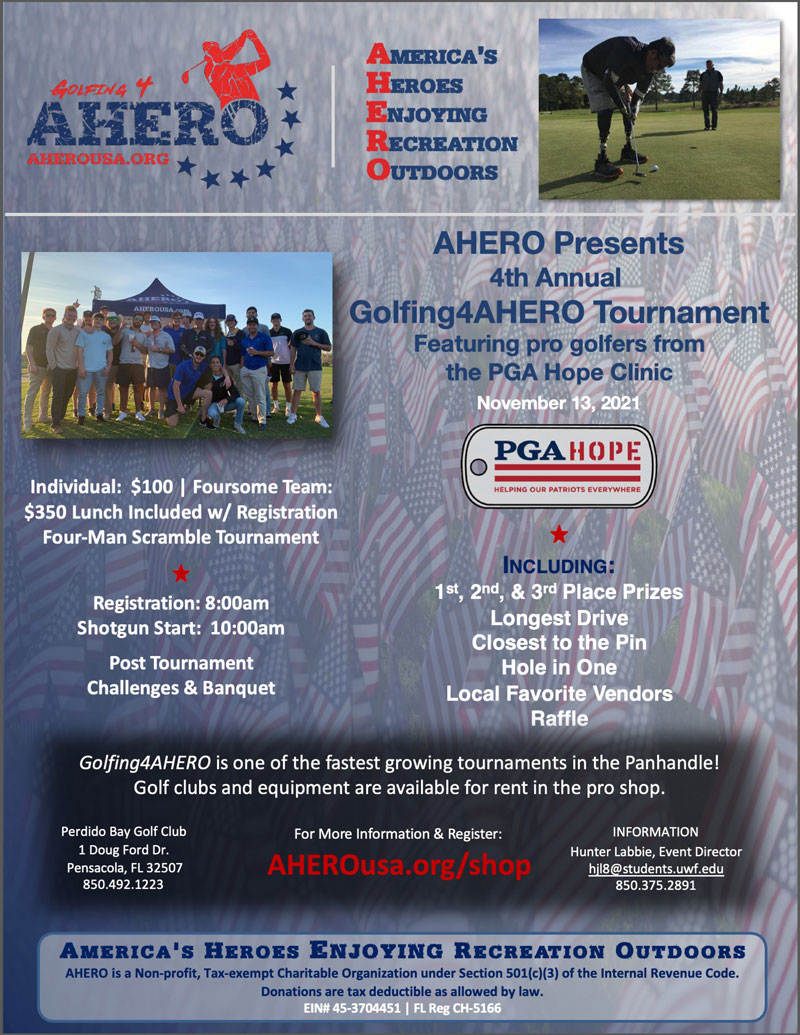 4th Annual Golfing4AHERO Golf Tournament